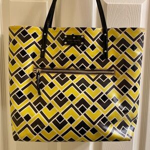 Kate Spade Bon Shopper Tote Flicker Fabric